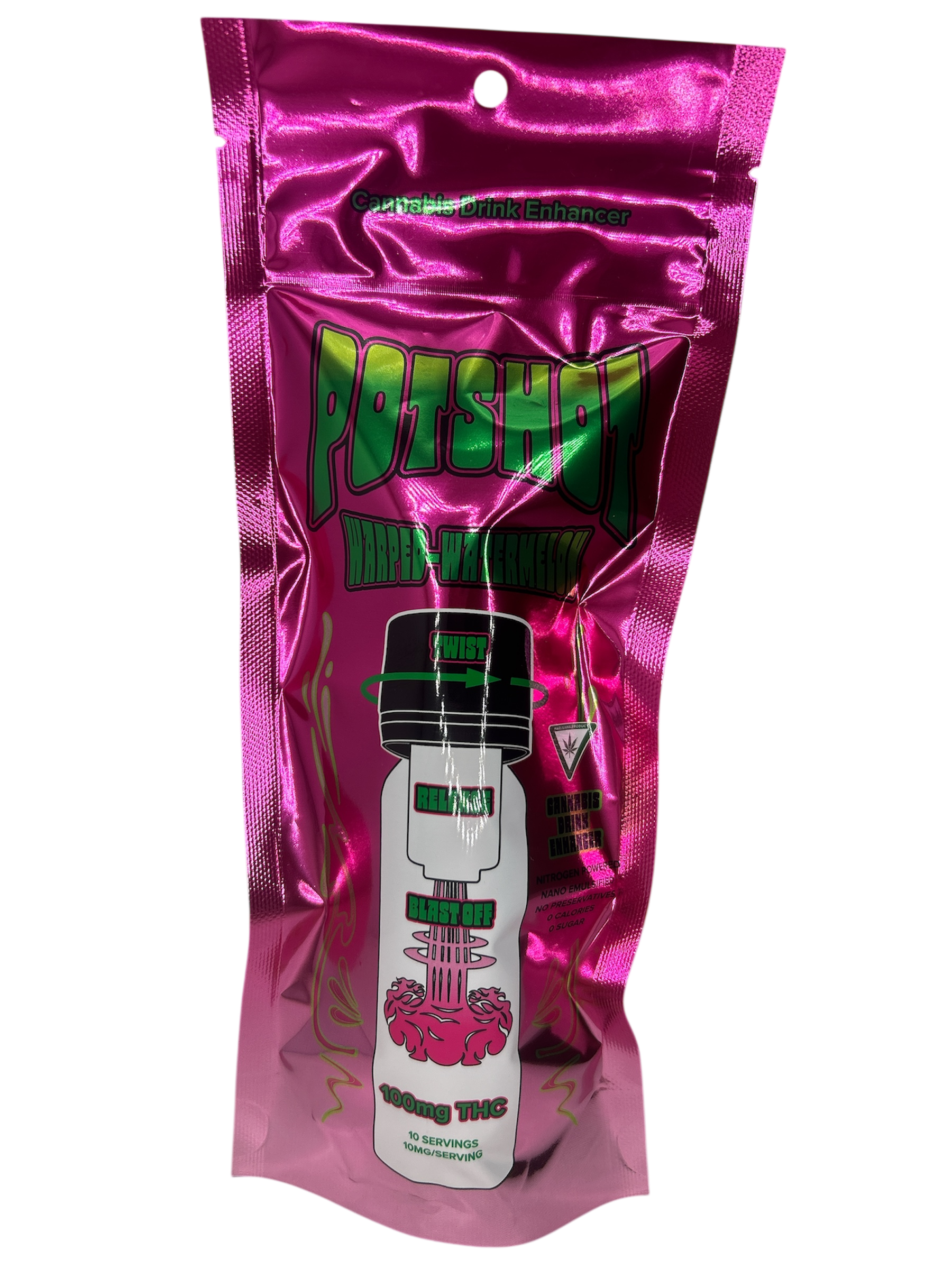 Photograph of product: Warped Watermelon | 100mg Drink Enhancer