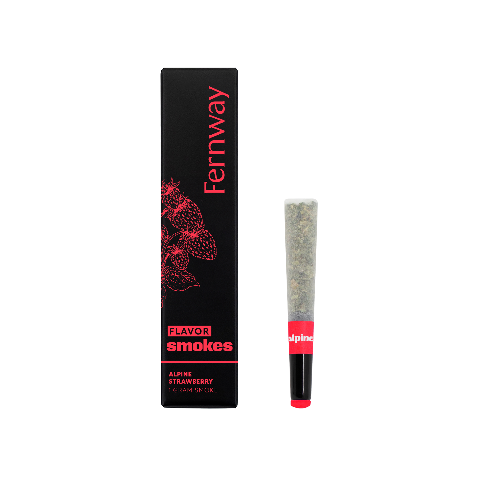 Photograph of product: Alpine Strawberry | Flavor Smokes | 1g