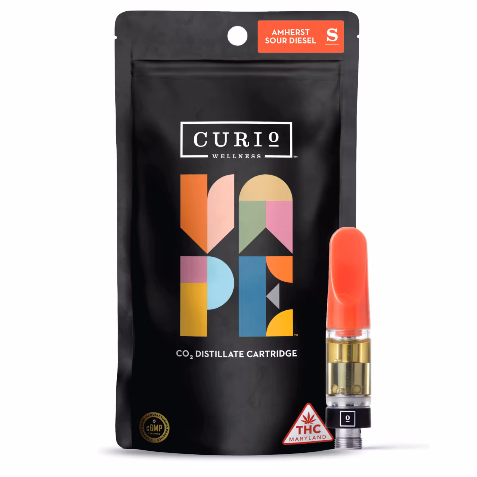 Photograph of product: Curio Amherst Sour Diesel Cart