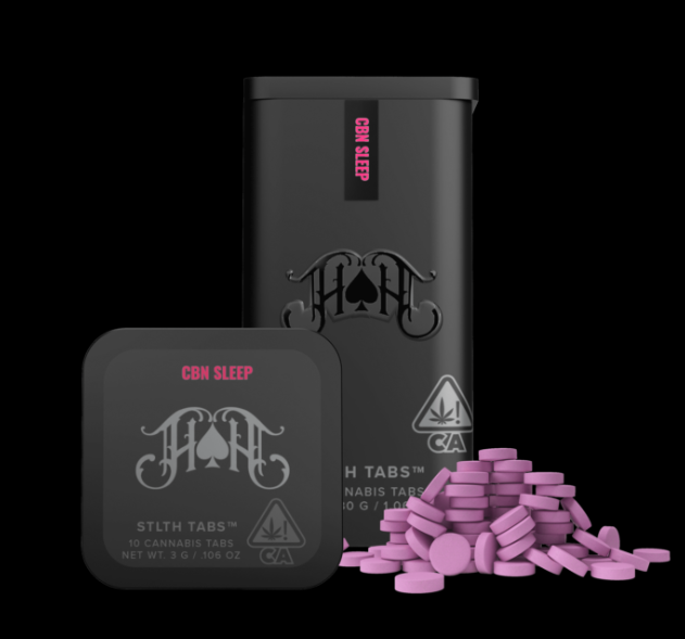 Photograph of product: Heavy Hitters Lights Out Tablets 10Pk 10mg TH-oui/5mg CBN/3mg Melatonin 100mg TH-oui/50mg CBN/30mg Melatonin