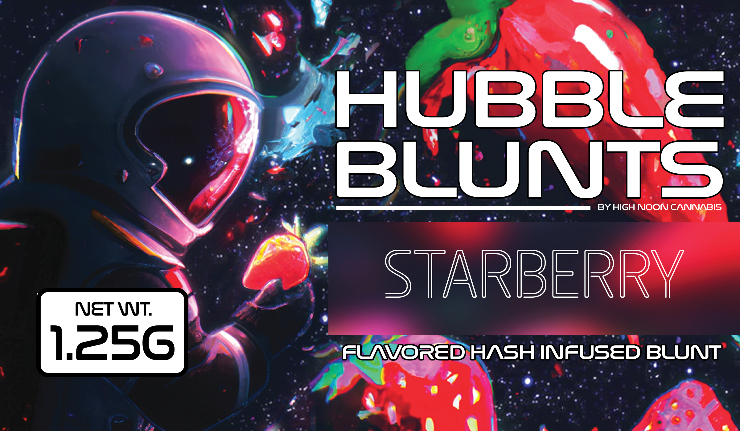 Photograph of product: Hubble Blunt Starberry 1.25g