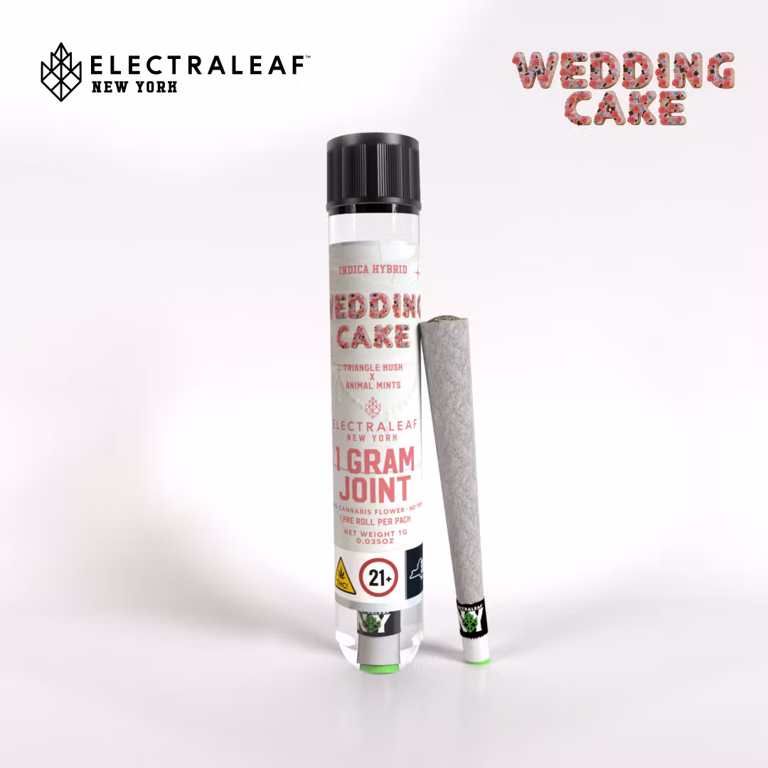 Photograph of product: Electraleaf | Wedding Cake | 1G Preroll