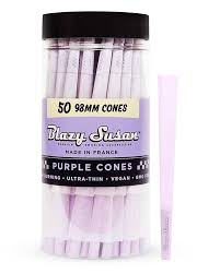 Photograph of product: Cones | 98mm | Purple | 50ct