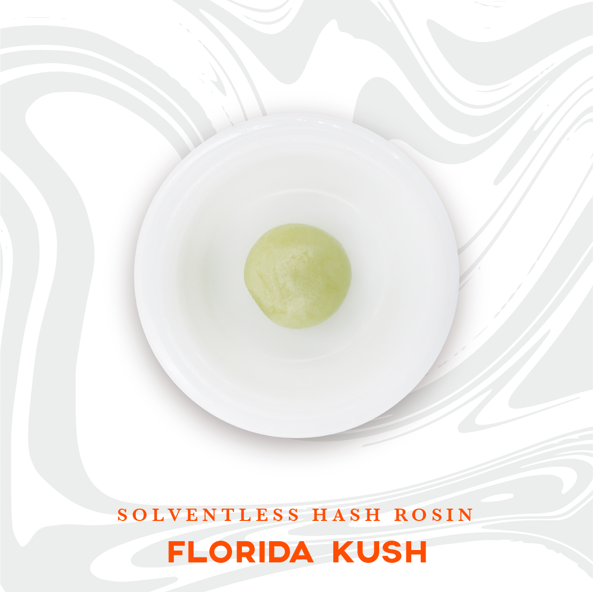 Photograph of product: Florida Kush Live au chocolat Rosin