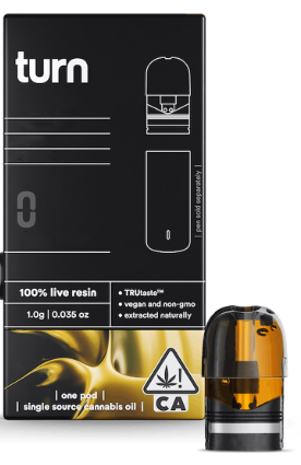 Photograph of product: Turn - Pod - Live Resin - Brambleberry Patch - 1G