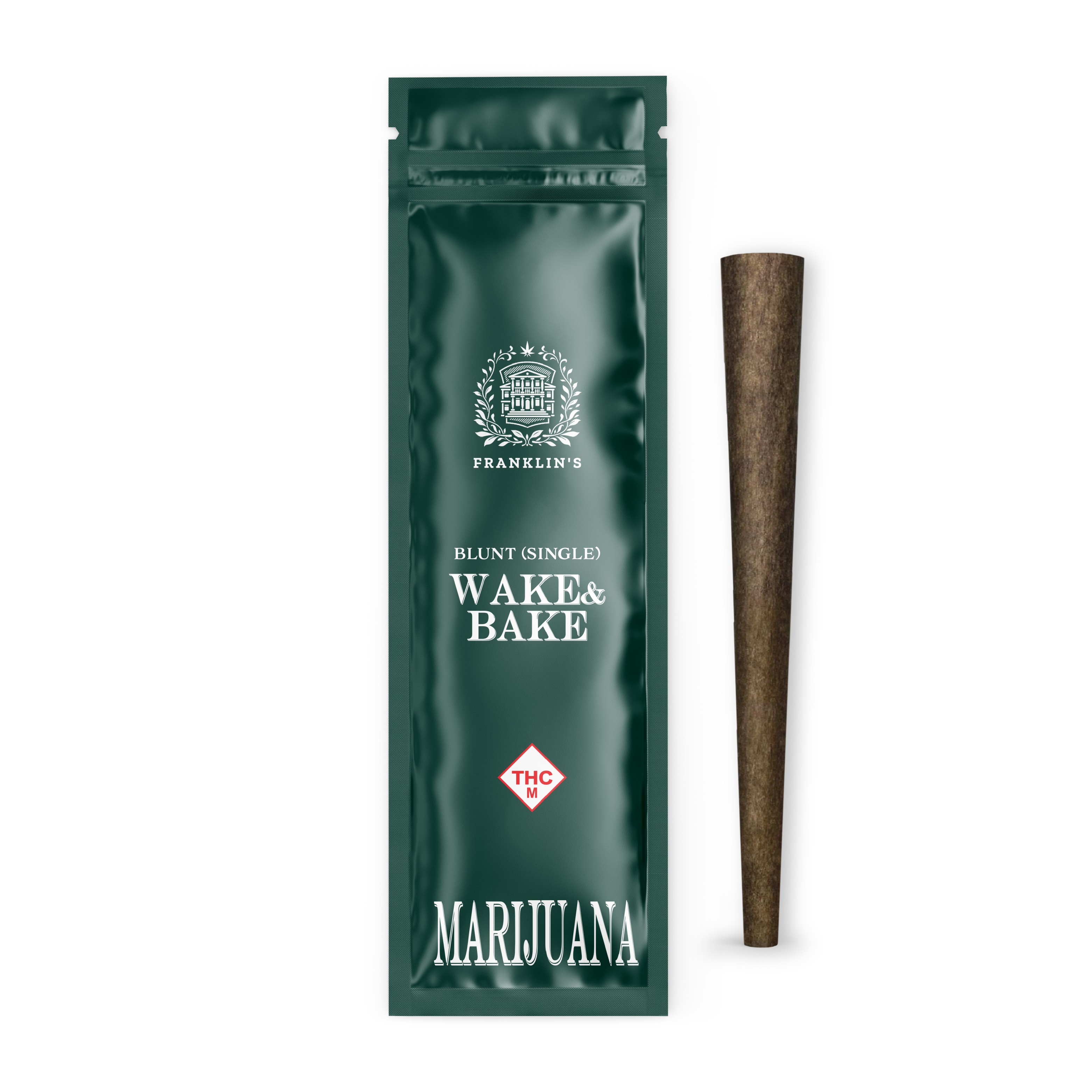 Photograph of product: Wake & Bake - Franklin's - 1g Blunt