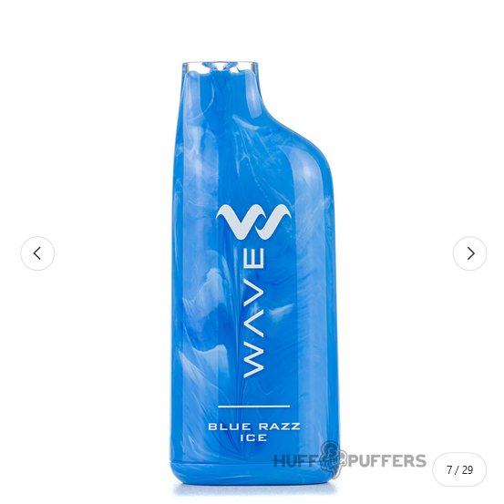 Photograph of product: Wave 8000 Puff - Blue Razz Ice