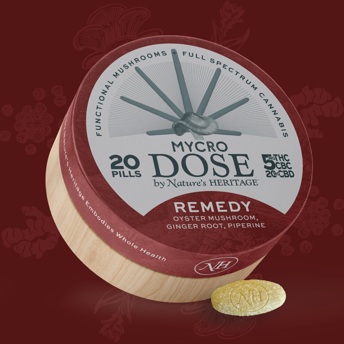 Photograph of product: Mycro Dose Remedy Capsules | 20pk