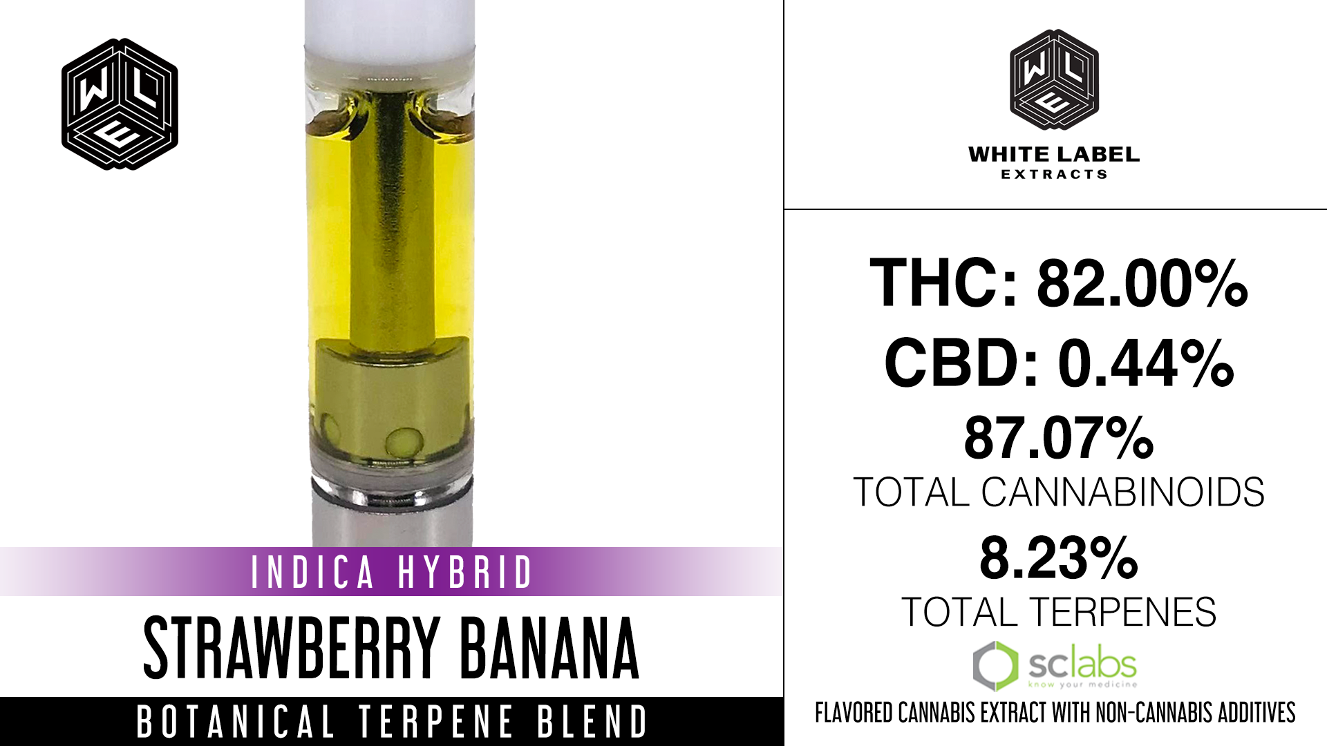 Photograph of product: WLE | Strawberry Banana Botanical Terpene
