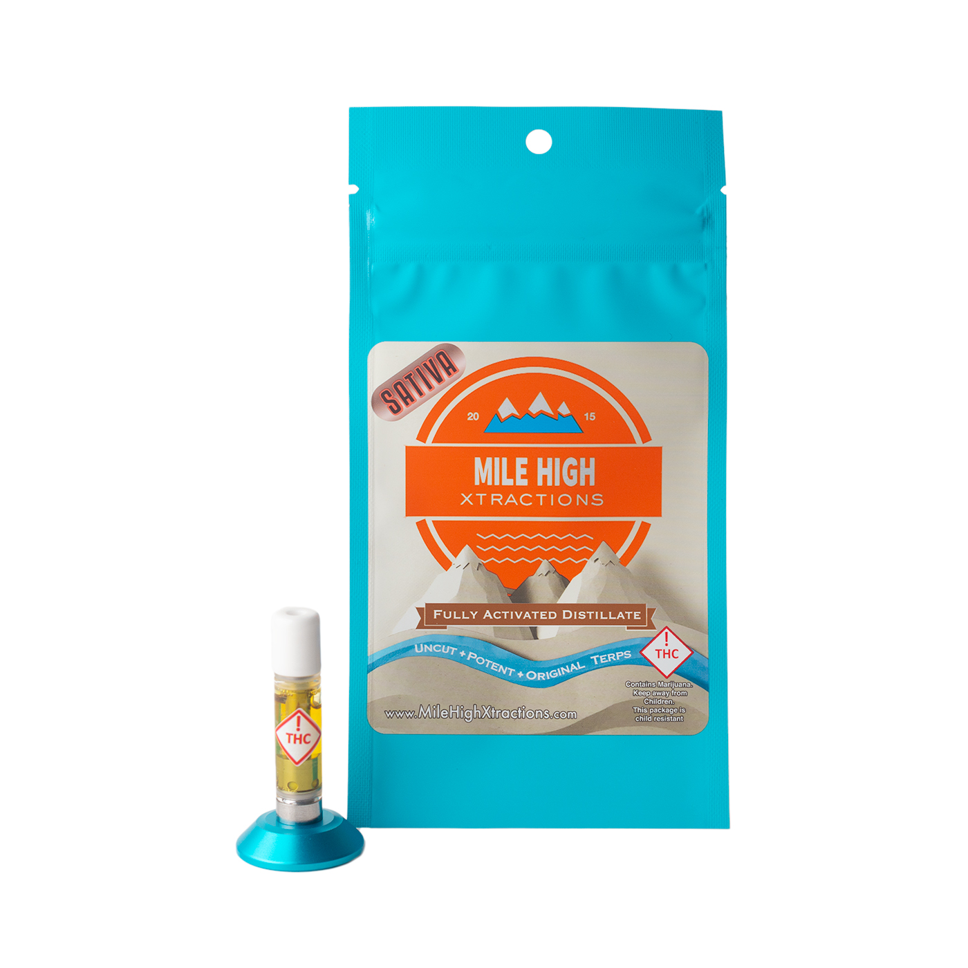 Photograph of product: Mile High Xtractions Cartridge (S) CHEMMY JONES