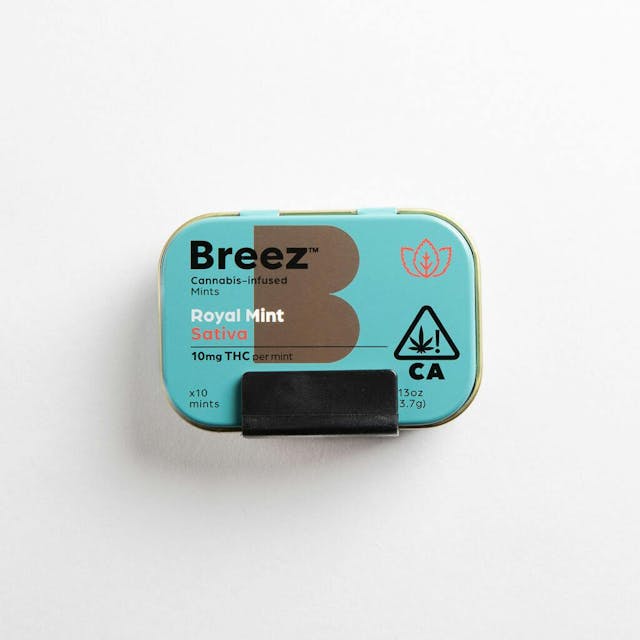 Photograph of product: Royal Mint Oui'd Mint Tin | 100mg TH-oui