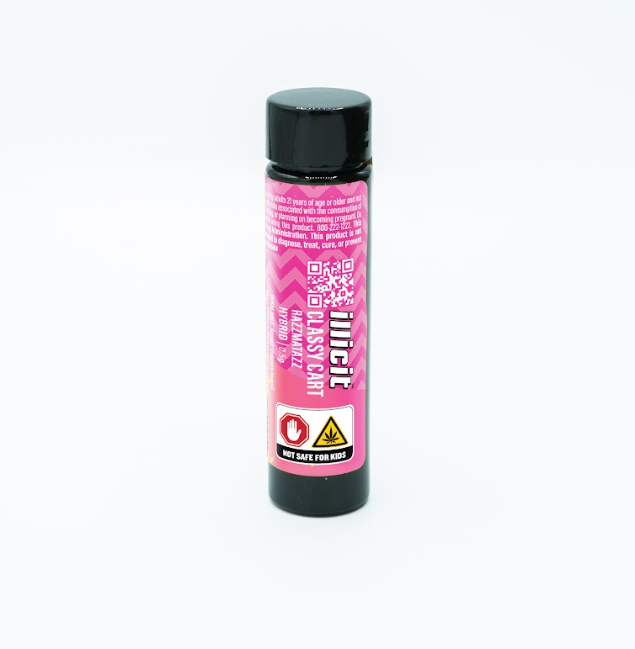 Photograph of product: Illicit | Distillate Cart | Razzmatazz | 0.5g