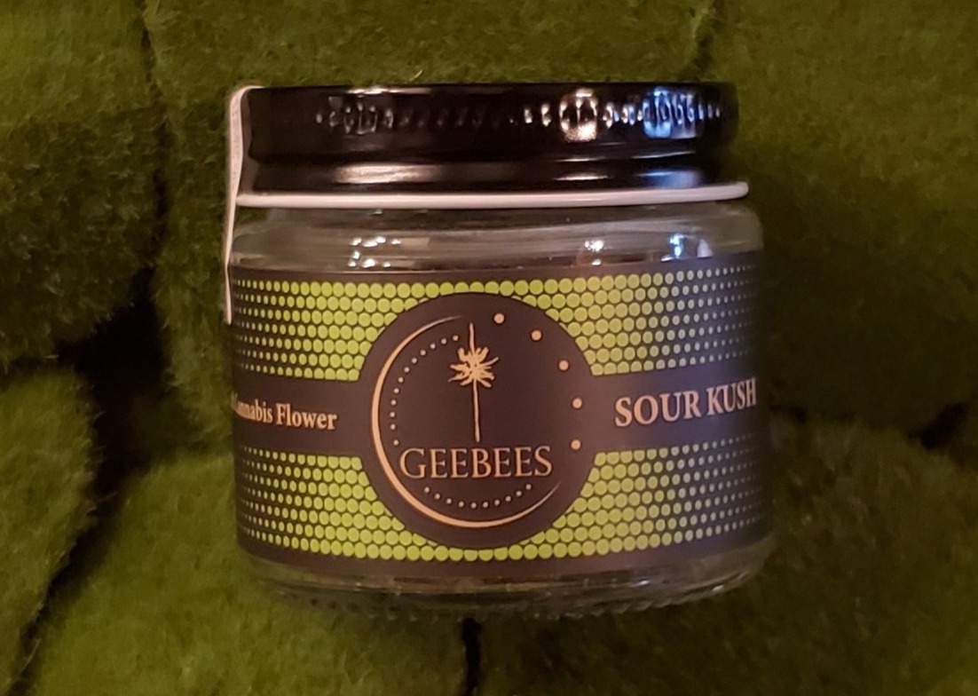 Photograph of product: Pre Pack | Sour Kush | Geebees - 3.5g