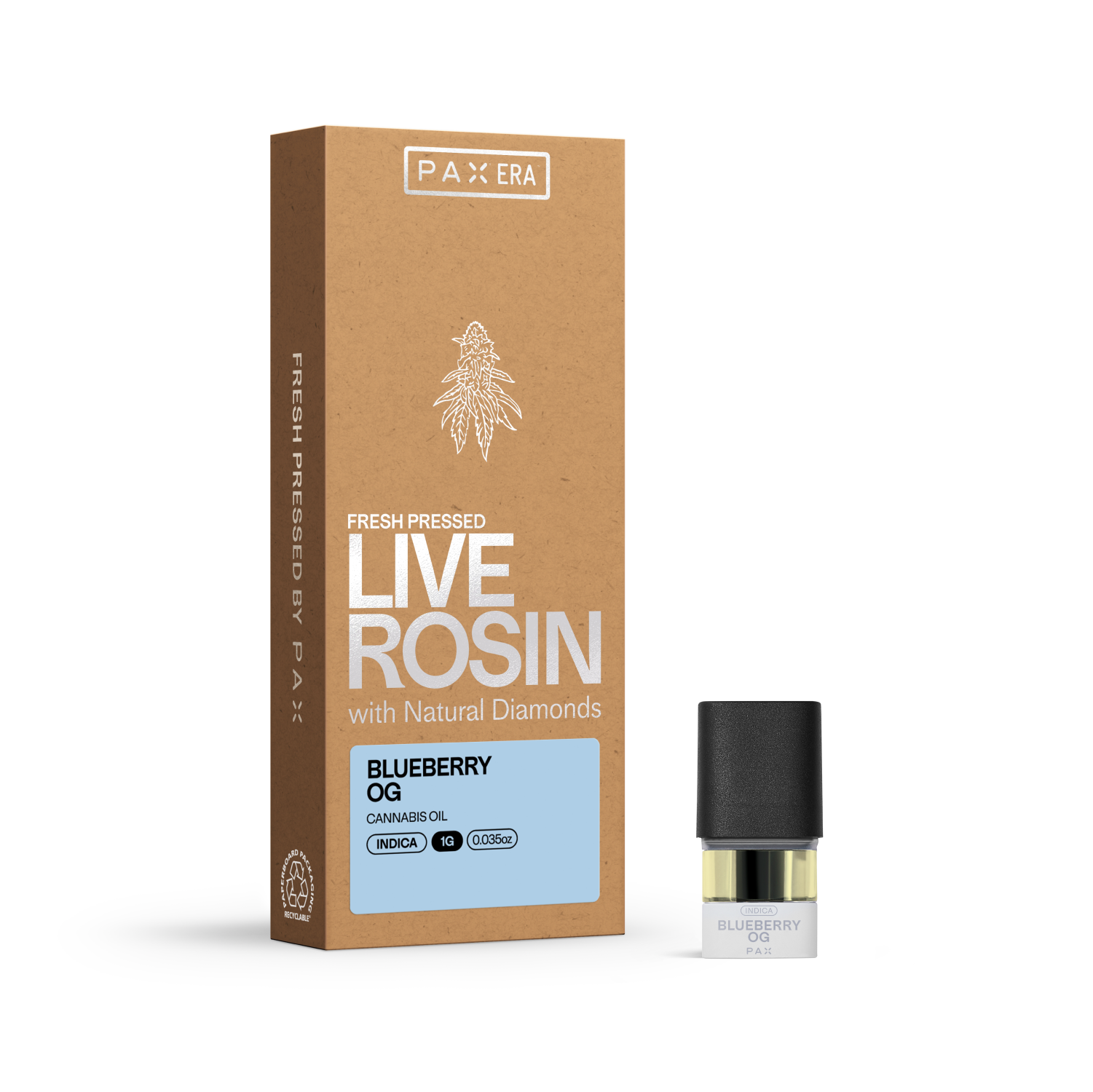 Photograph of product: Blueberry OG Rosin Pod