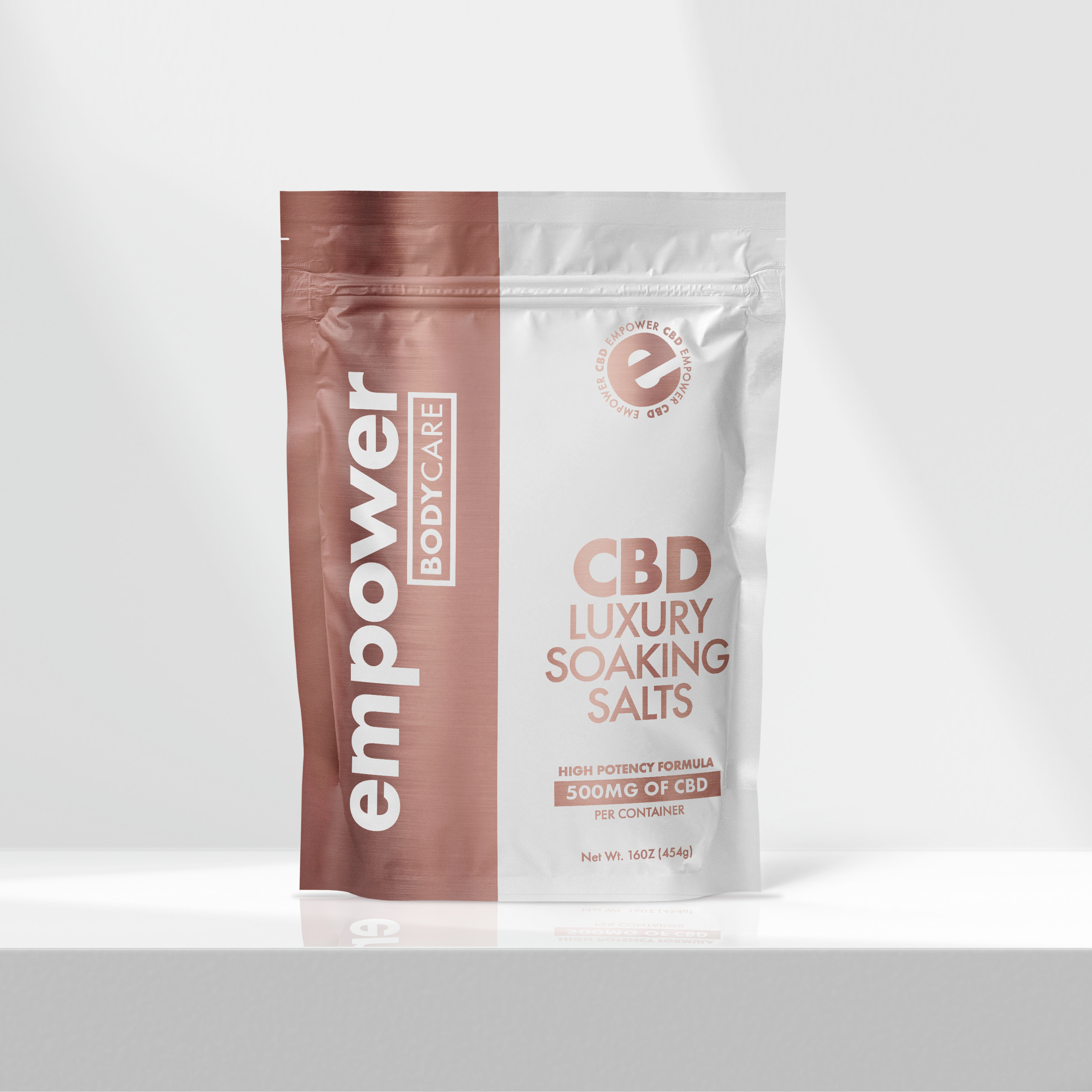 Photograph of product: Empower CBD Luxury Soaking Salts