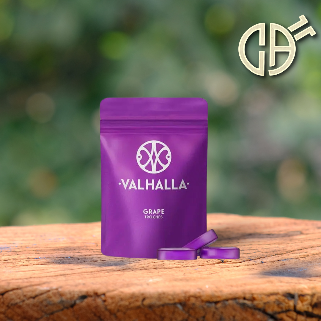 Photograph of product: Valhalla | RSO Grape Gummies | 10x10mg