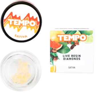 Photograph of product: JACK HERER (S) 1G LIVE RESIN DIAMONDS