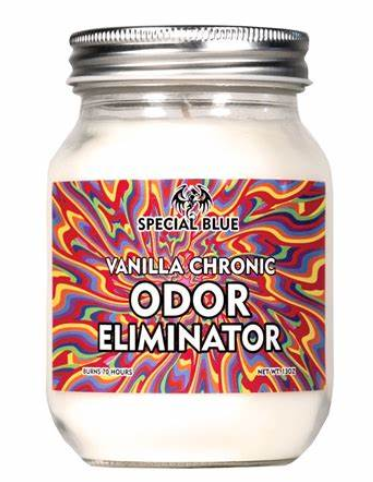 Photograph of product: Special Blue Odor Candles 13oz - Vanilla Chronic