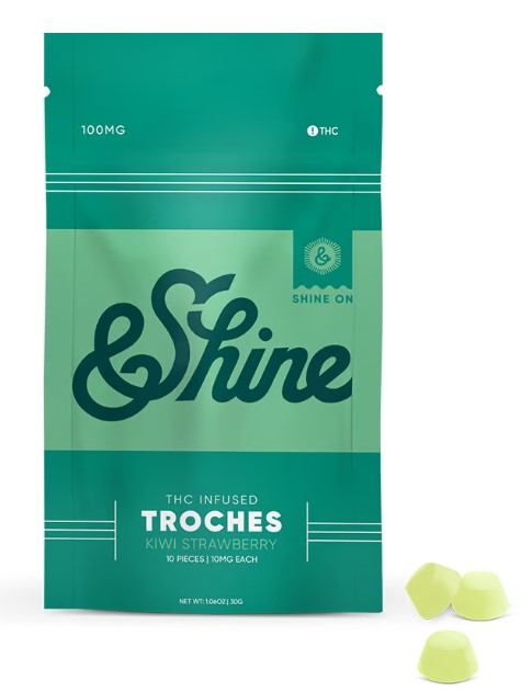 Photograph of product: Kiwi Strawberry | 10mg Troches | 10pk