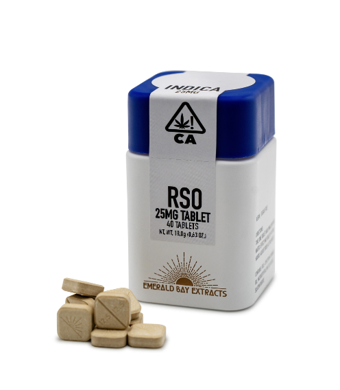 Photograph of product: Gush Mintz 25mg Rso Tablets