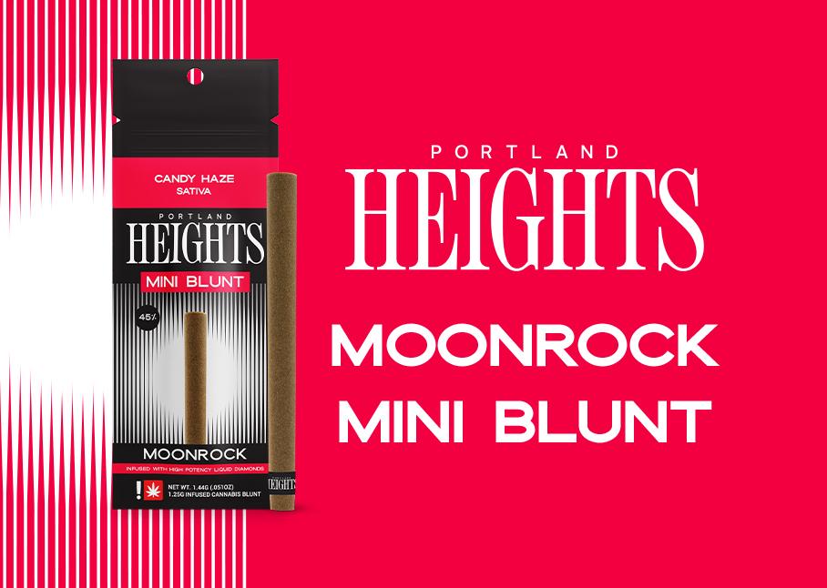 Photograph of product: Moonrock Mini Blunt | Hazy Cookies | 1.25g