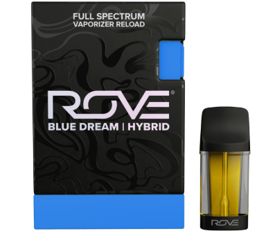 Photograph of product: Blue Dream | Melted Diamond Live Resin Vaporizer | 0.5g (Ready-To-Use)