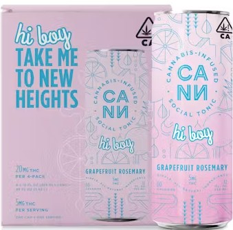 Photograph of product: Grapefruit Rosemary [H] - 20MG Hi Boy 4PK