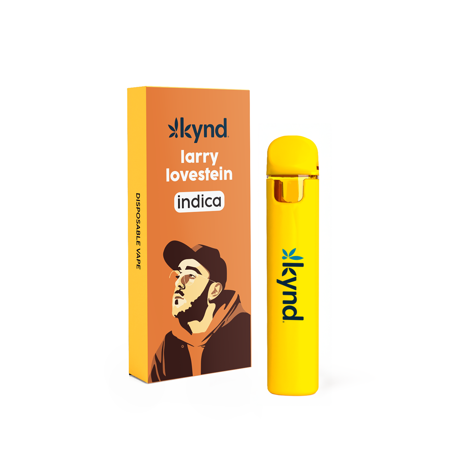 Photograph of product: Kynd Larry Lovestein (I) CDT Disposable Vape 0.85g