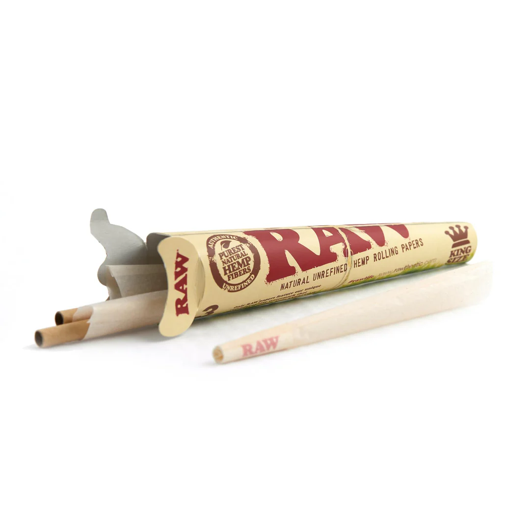 Photograph of product: RAW Organic King Size Cones - 3pk