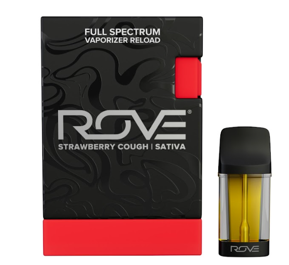 Photograph of product: Strawberry Cough | Live Resin Diamonds | Vape Reload | 1g