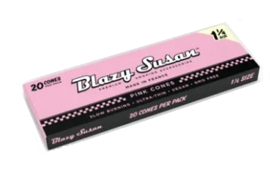 Photograph of product: Rolling Supplies | Regular Size Pink Cones (20pk)