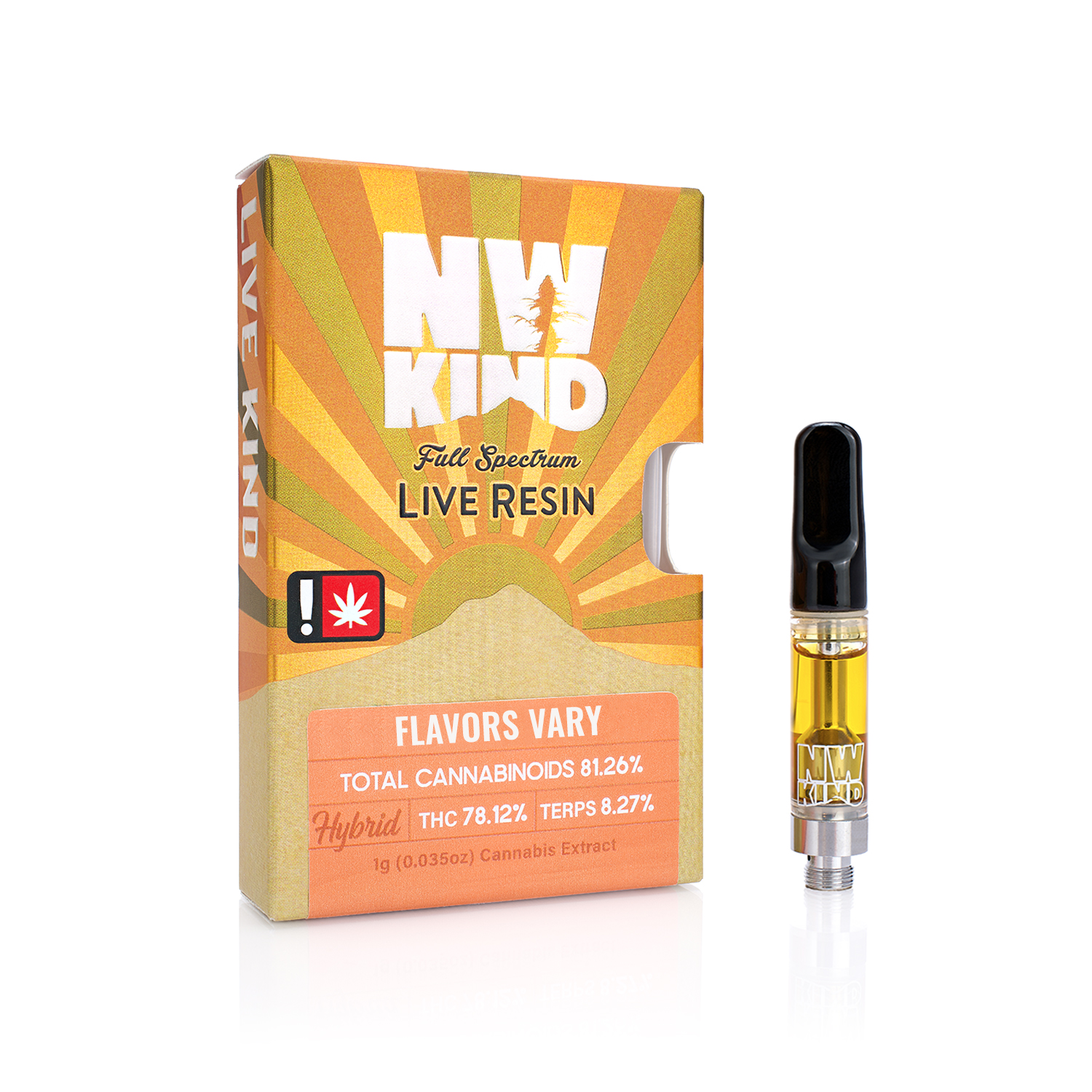Photograph of product: Georgia Pie Live Resin BHO Cartridge | 1g