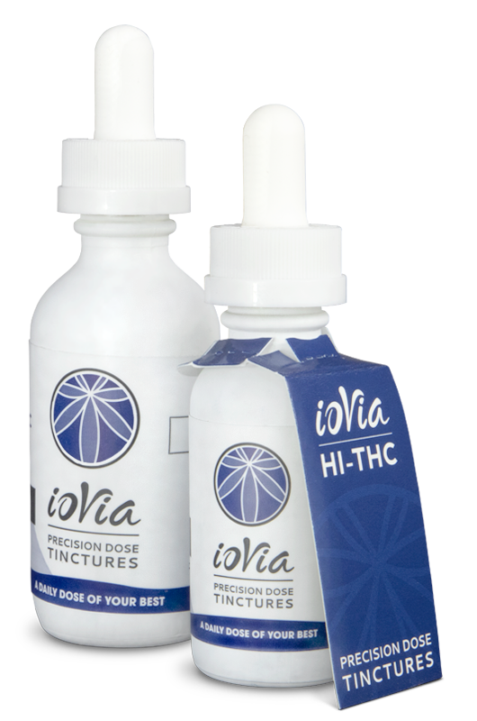 Photograph of Product: Iovia Tinctures Hi-THC Blend 20 1ml Doses- 100mg THC