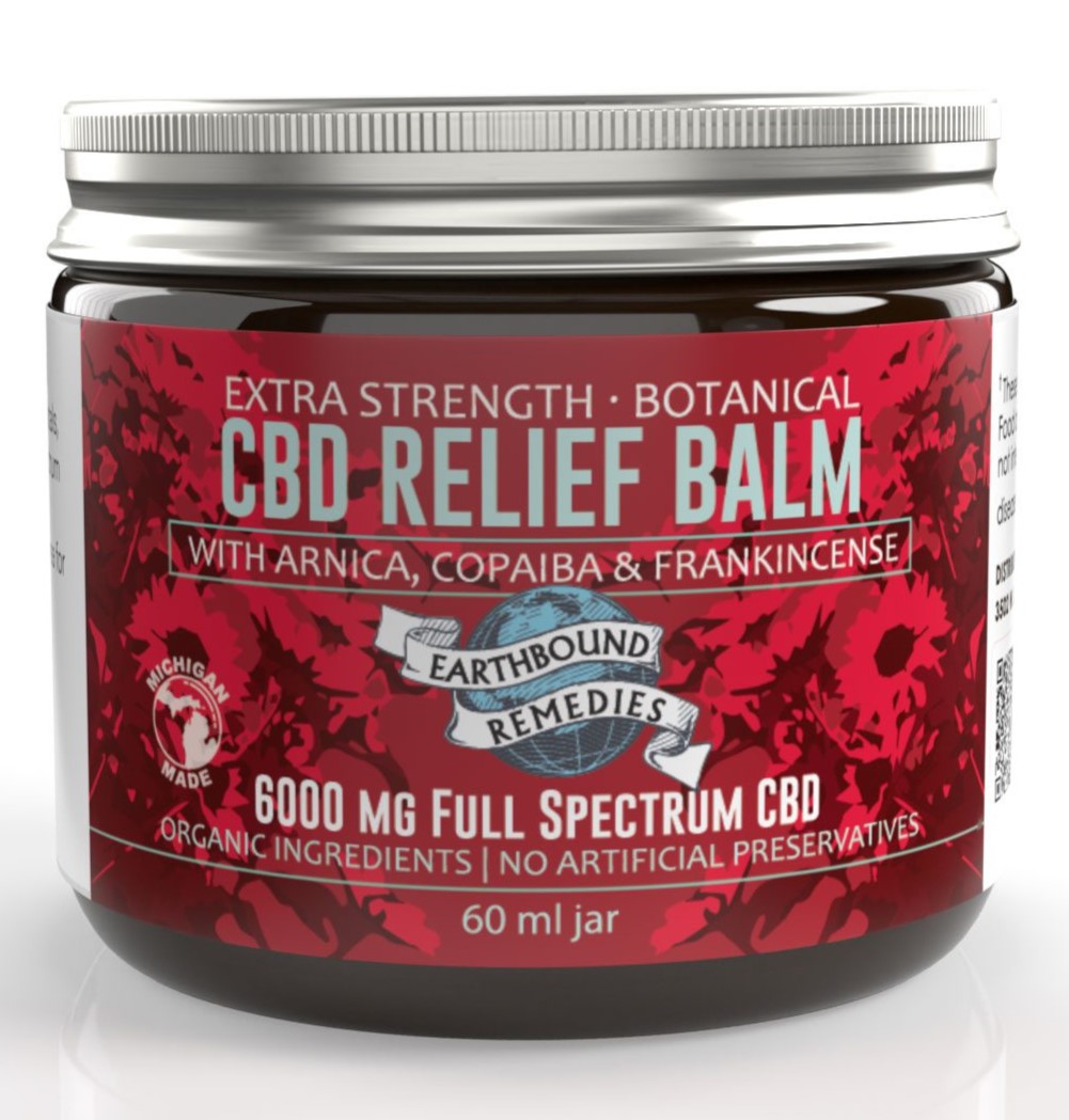 Photograph of product: Earthbound: CBD Relief Balm