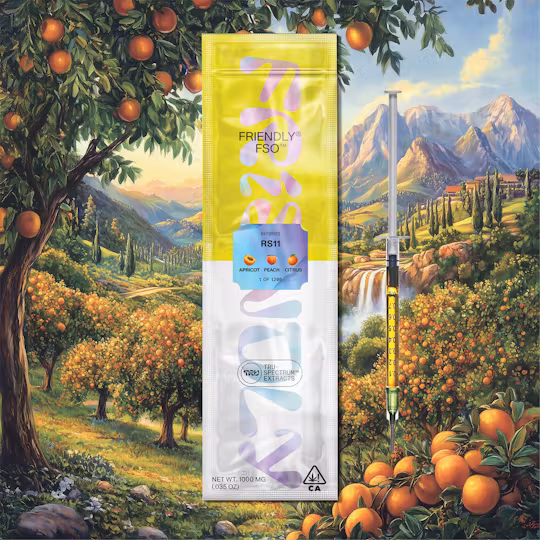 Photograph of product: Friendly Farms | RS11 1g Live Resin FSO