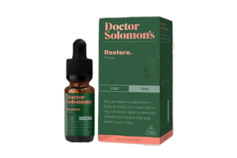 Photograph of product: Dr. Solomon's  | 15mL 400mg Tincture (Restore - 1:1)