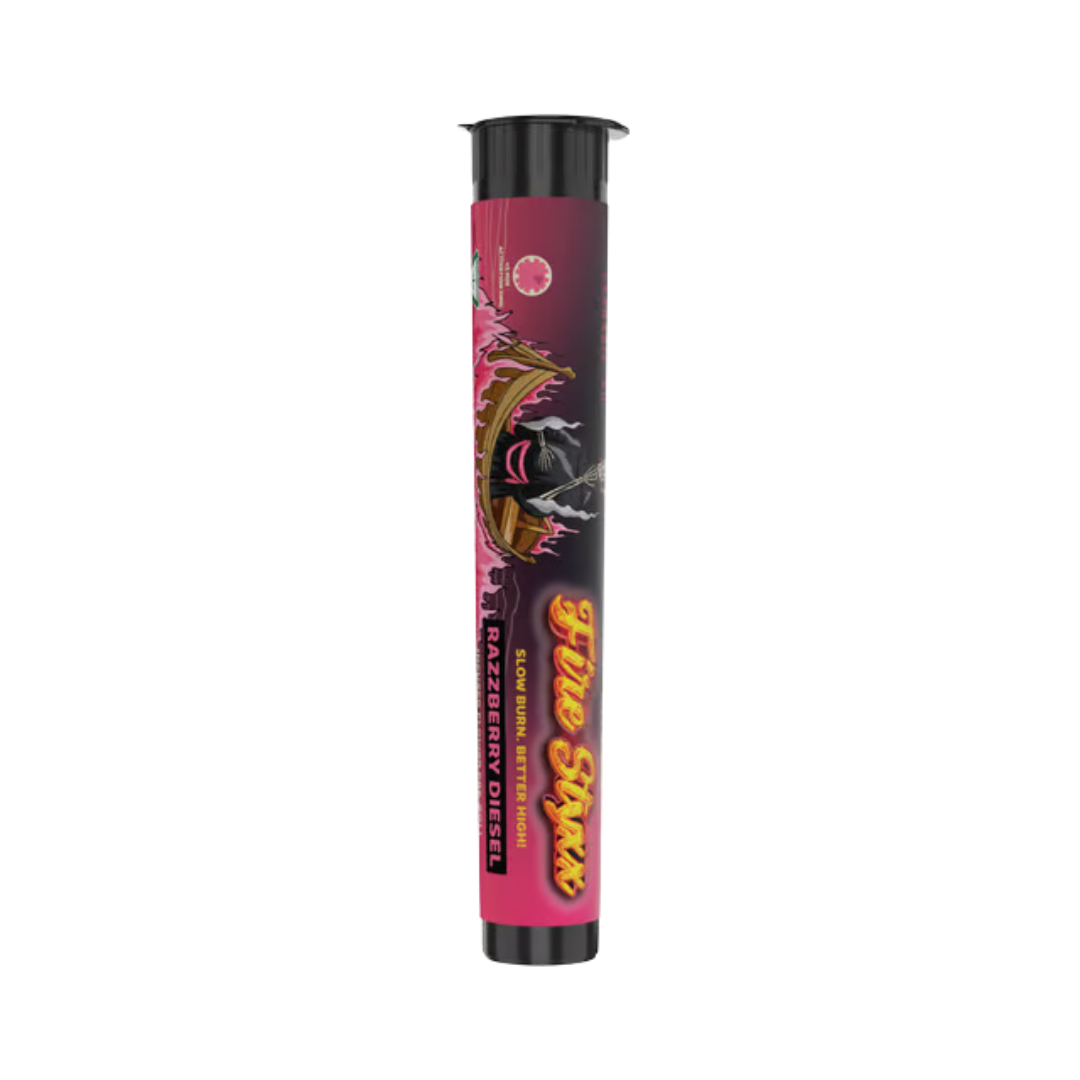 Photograph of product: 1g Razzberry Diesel Fire Styxx Infused Pre-Roll | TAX INCLUDED