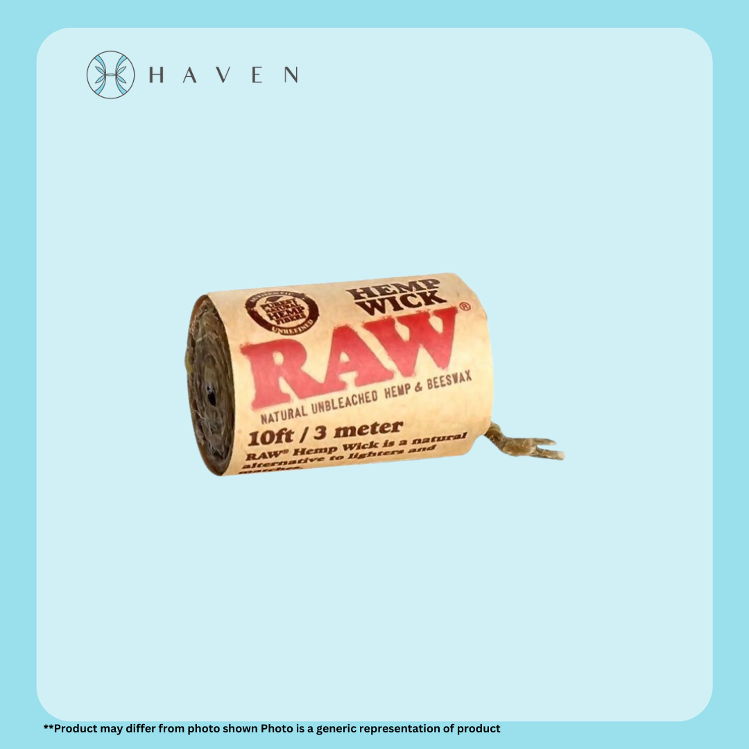Photograph of product: RAW Hemp Wick 10ft