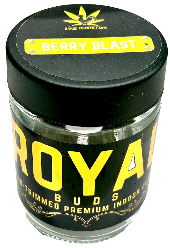 Photograph of product: Berry Blast - Hand Trimmed Flower - 3.5g