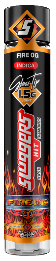 Photograph of product: Sluggers Infused Preroll Oui'd Fire OG