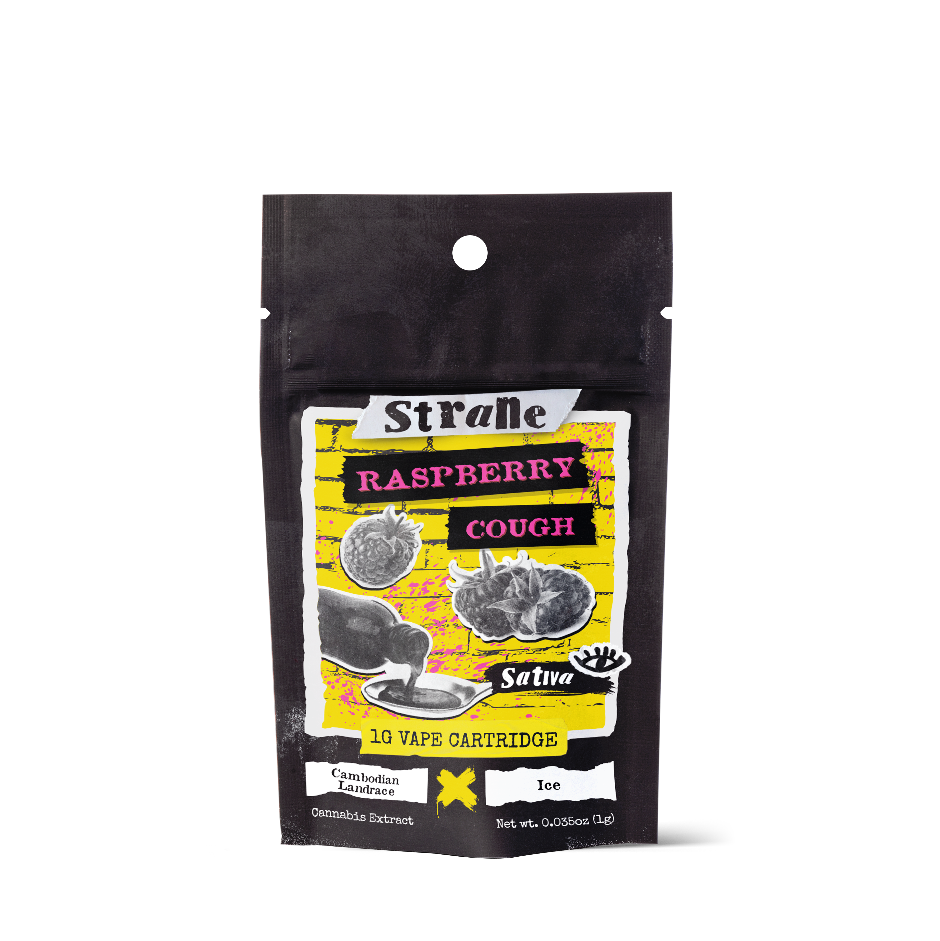 Photograph of product: Raspberry Cough | Distillate Cart | 1g