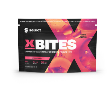 Photograph of product: Select X Bites Strawberry 00818