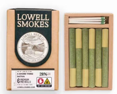 Photograph of product: A Shore Thing | 6pk Pre-Rolls | 3.5g