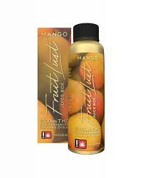 Photograph of product: FRUIT LUST | JUICE BOX | 250MG | MANGO