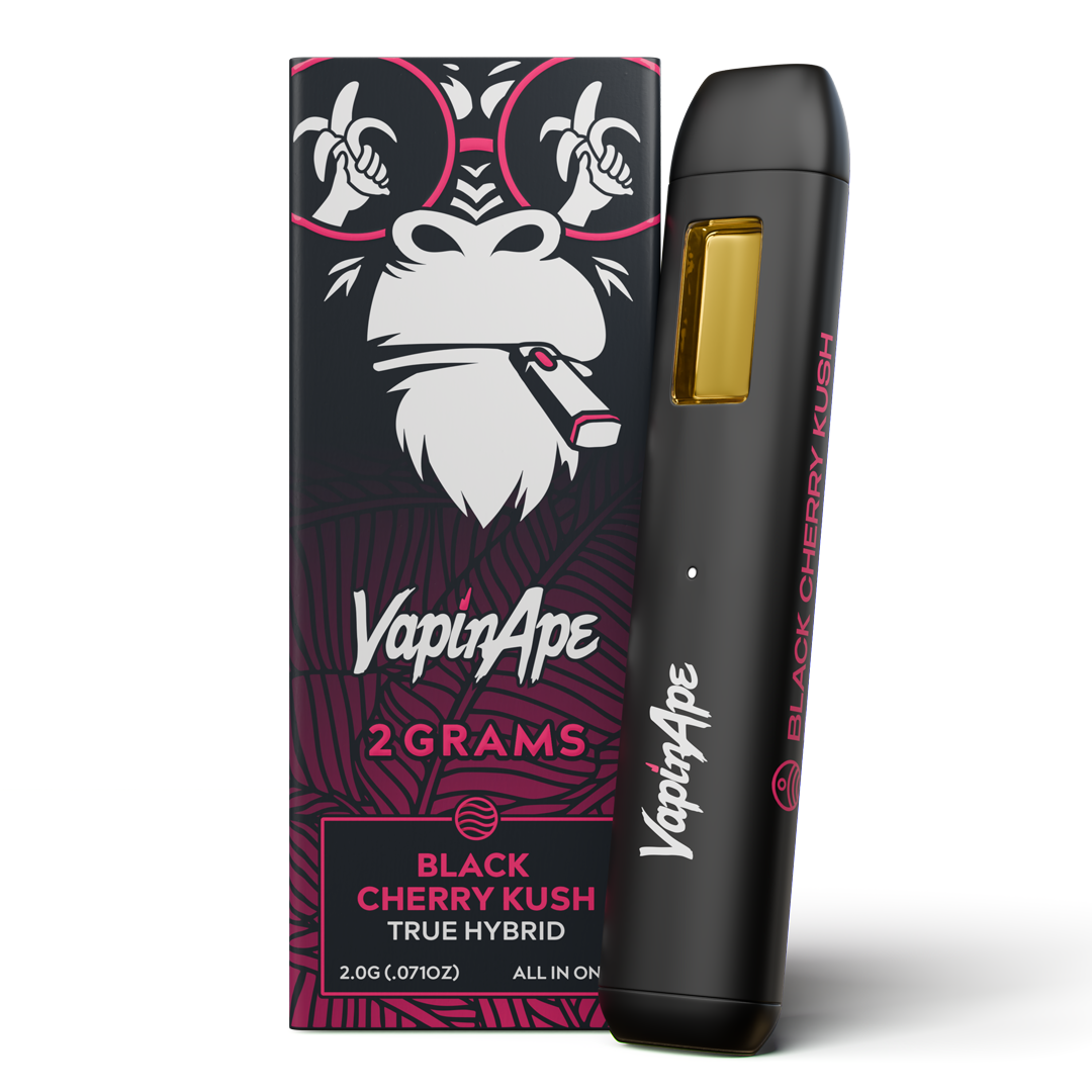 Photograph of product: Vapin Ape - Disposable 2g - Black Cherry Kush - Hybrid