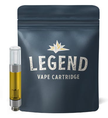 Photograph of product: Legend | Rainbow Push Pop | 1g Natural Cartridge