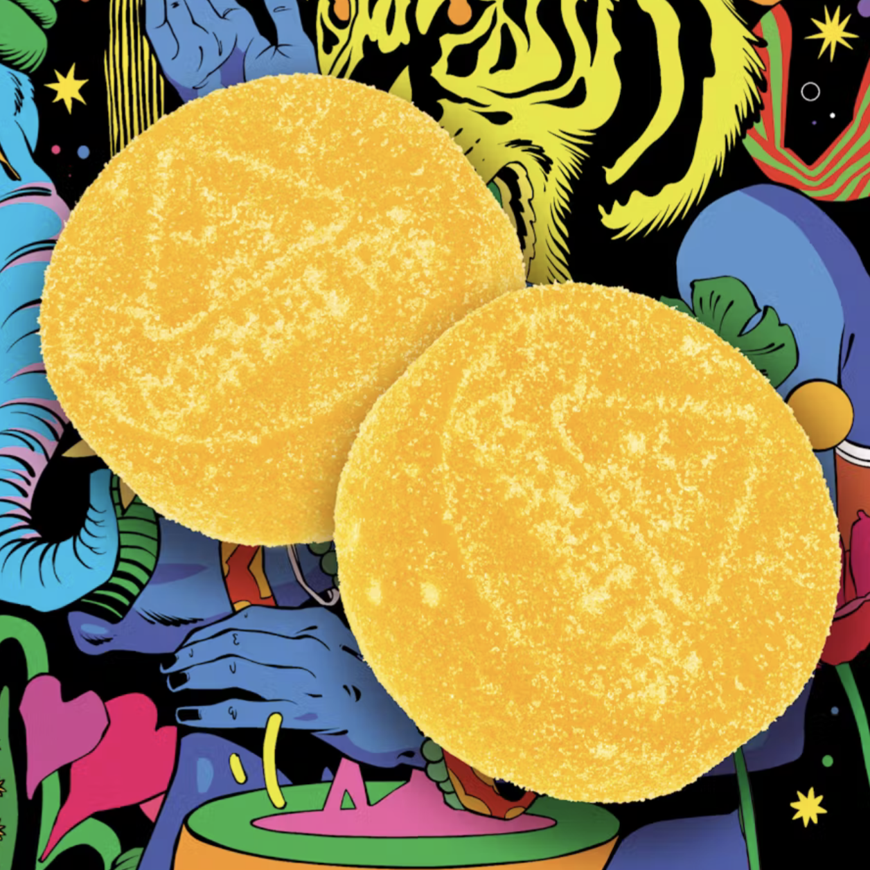 Photograph of product: Mango Tango 100MG Gummies (3 for $24!)