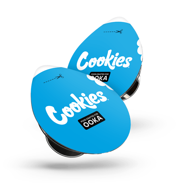 Photograph of product: London Pound Cake x Cookies Flower 2pk Pods 9g - 