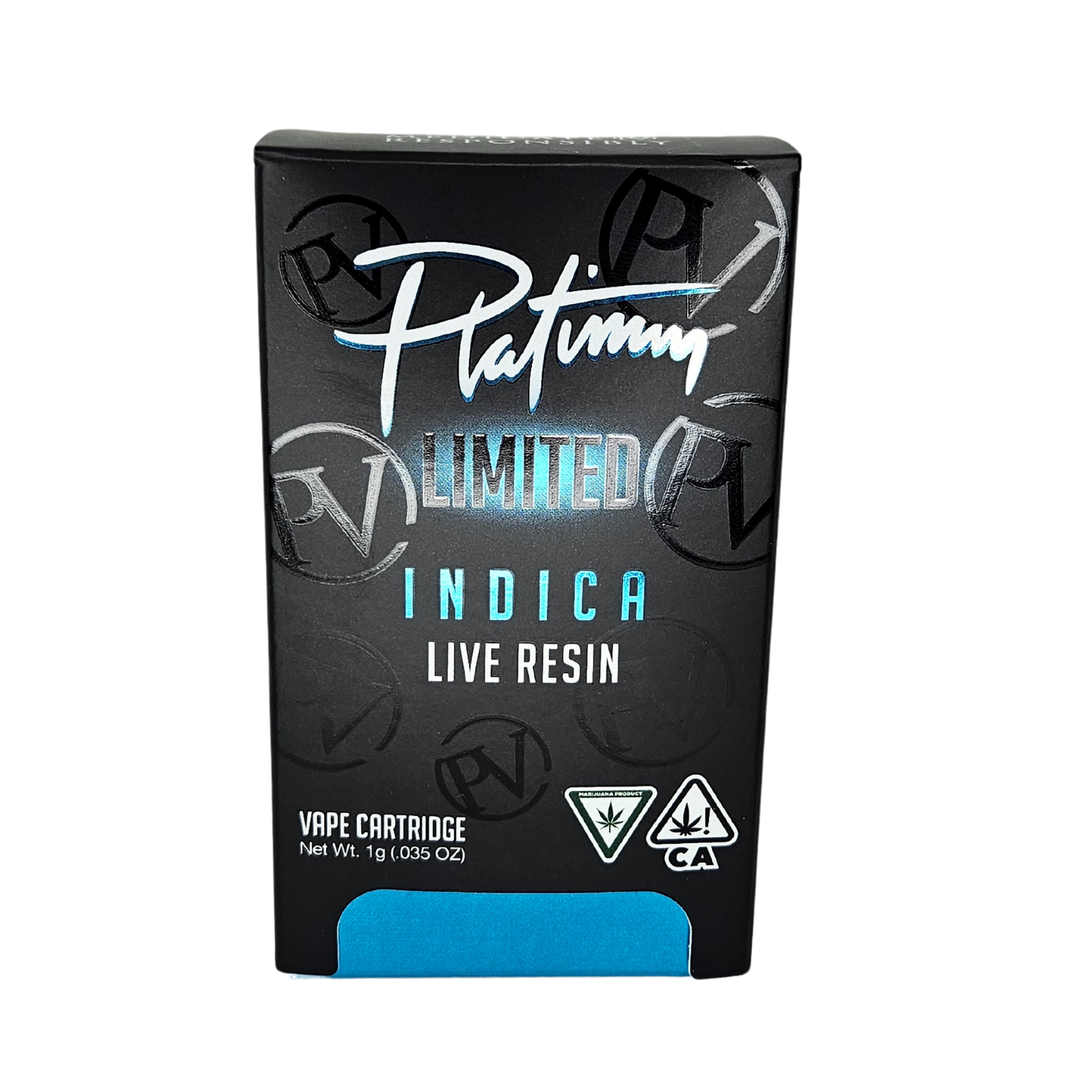Photograph of product: PLATINUM VAPE THE ORIGINAL Z LIVE RESIN VAPE CART REC
