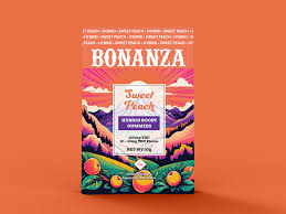 Photograph of product: Bonanza / Edibles / Sweet Peach 100MG